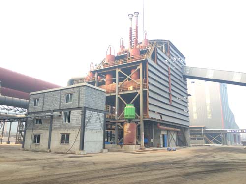 江蘇宿遷鎳鐵業循環流化床煤制工業燃氣示范